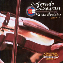 Colorado Bluegrass Music Society 2007 Compilation CD